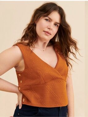 Maeve Anthropologie Cropped Top Size XS